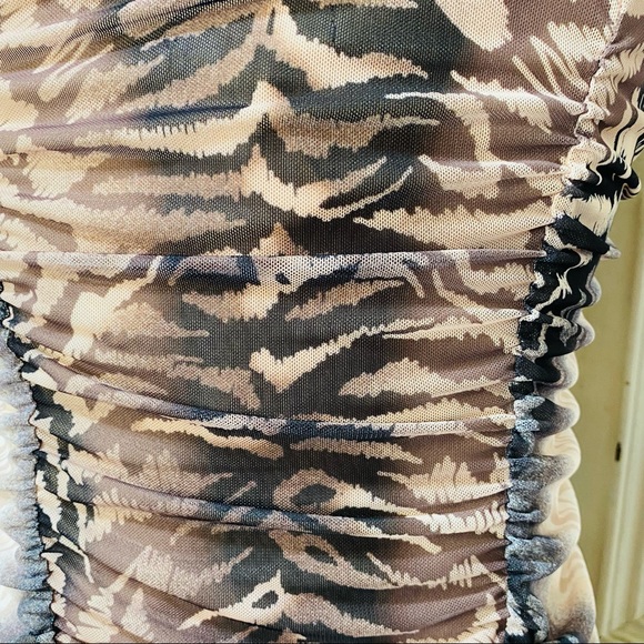 AFRM Amara Ruched Cocktail Dress. Small. - Picture 11 of 11